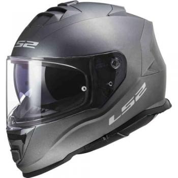 LS2 Casco Integral FF800 Storm II Titanio Mate Plata L