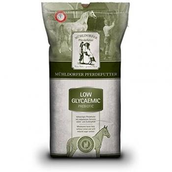 Mühldorfer Prebiótico de bajo índice glucémico para caballos - Pack económico: 2 x 15 kg