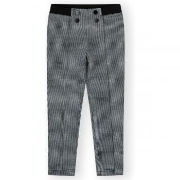 Legging de niña en negro con cuadros Canada House