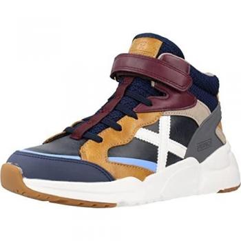 Munich Mini Track Boot VCO 07, Zapatillas Deportivas, Azul, 30 EU