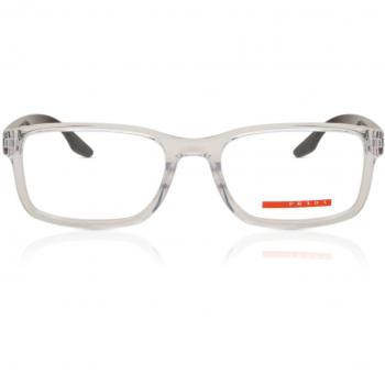 Prada Linea Rossa Gafas Graduadas PS 09OV 2AZ1O1 - Armazones para Hombre, Cristal, Lentes Recetados Transparentes, Talla 55