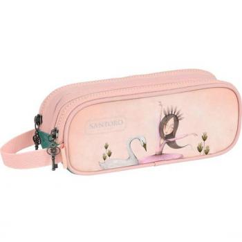 Estuche Doble Santoro Mirabelle Swan Lake