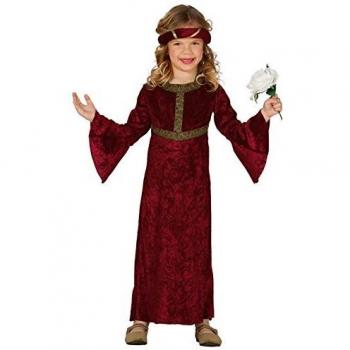 Disfraz Infantil de Dama Medieval para Niñas Talla 7-9 Años