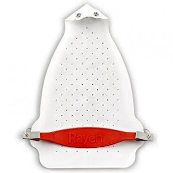 Rayen 6205.01 Suela Protectora para Plancha, Teflón, Blanco