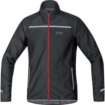 Gore Running Wear Mythos 2.0 Windstopper Soft Shell Zip-Off Light - Chaqueta para hombre, color negro, talla L