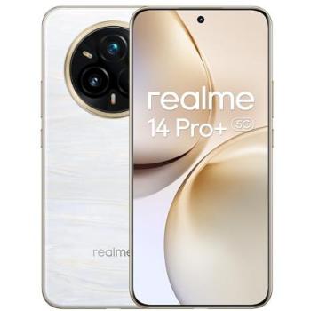 Smartphone Realme 14 Pro Plus 5G Global - Cámara Periscópica Sony 3X OIS, Snapdragon 7s Gen 3, Carga Rápida 80W SUPERVOOC, Resistencia IP69