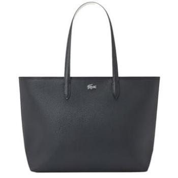 Lacoste Anna Women's Shopper Bag with Laptop Compartment, 35 cm, Black