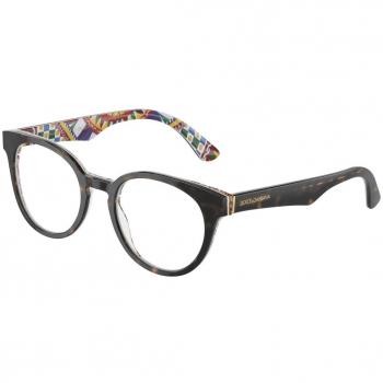 Dolce & Gabbana DG3361 3217 Armazones para Mujer Tortoiseshell, Lentes Recetados Para Mujer Tortoiseshell, Gafas Recetadas para Mujer Tortoiseshell, Gafas