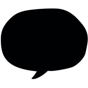 Chispum VIPIZ015L - Vinilo decorativo, diseño Pizarra Globo, 58 x 65 cm