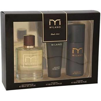MILANO pack colonia 100 ml + after shave 100 ml + desodorante spray 150 ml