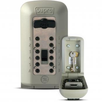 NRS Healthcare Supra C500 - Llavero caja fuerte de pared para exteriores