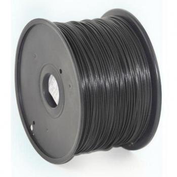 Gembird 3DP-ABS3-01-BK Filamento de Impresión 3D ABS Negro 1.75mm 1 kg