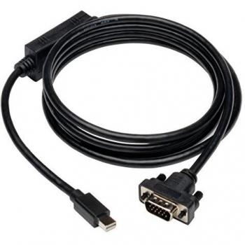 Adaptador Activo de Mini DisplayPort a VGA de 3.05 m en Negro