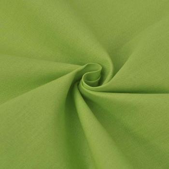 vidaXL Tela de Material 100% Algodón Color Verde manzana con Dimensiones de 1,45 x 20 m