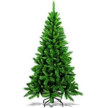 Dmora - Árbol de Navidad Livigno, Altura 180 cm, 475 Ramas no tóxicas, 100 x 100 x 180 cm