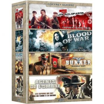 Coffret Guerre : Les 7 salopards + Blood of War + Bunker + Agents de l'ombre [Francia] [DVD]