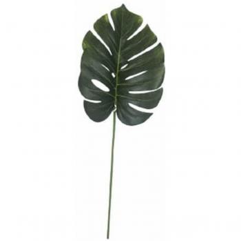 Vara planta artificial Hoja monstera 71 cm