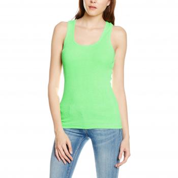 Urban Classics Ladies Neon Tanktop Top Mujer Verde neón M