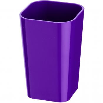 Wenko Candy Vaso para Cepillos de Dientes, Poliestireno, Lila, 7.3x7.3x11 cm