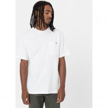 Dickies Luray Pocket Short Sleeve T-Shirt White Men Size S