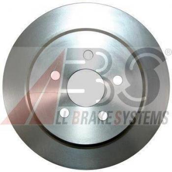 ABS 16724 Discos de Frenos, la Caja Contiene 2 Discos de Freno
