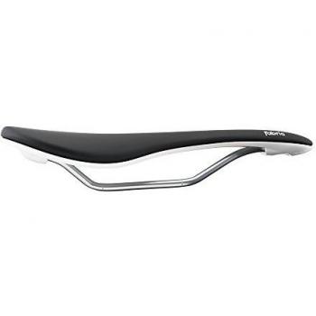 Fabric Scoop Flat Elite - Sillín - blanco/negro 2016