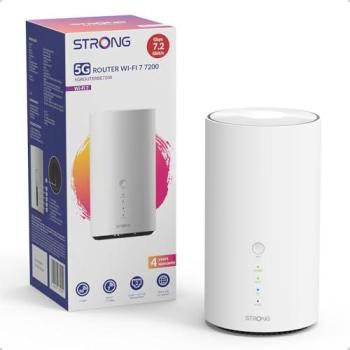 Router 5G Strong BE7200 Wi-Fi 7, 7,2 Gbps, SIM, Ethernet 2,5 Gbps, NFC One-Tap