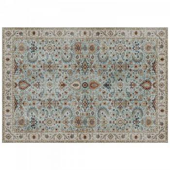 Alfombra rectangular de chenilla con diseño antiguo 160 x 230 cm
