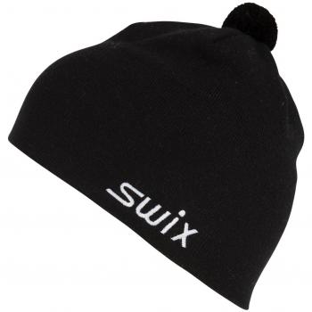 Gorro Tradition Negro para hombre de Swix - Ropa hombre, color negro, diseño clásico, ideal para actividades al aire libre