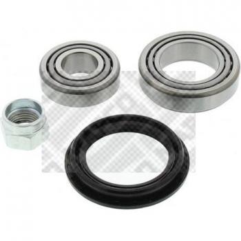 Kit de cojinete de rueda MAPCO 26010, incluye rodamientos y componentes necesarios para la instalación, diseñado para vehículos específicos, fabricado con materiales de alta calidad para garantizar durabilidad y rendimiento óptimo