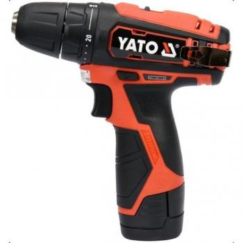 Taladro Atornillador Inalámbrico Yato 12V 30Nm 2Ah Li-Ion Compacto