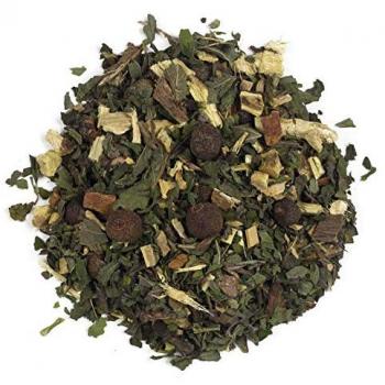Aromas de Té - Infusión Libertad Ecológica - Con Regaliz, Hierbabuena, Jengibre, Canela - Infusión Natural - Refrescante Herbal - Toque Picante - Propiedades Digestivas - 20 Pirámides