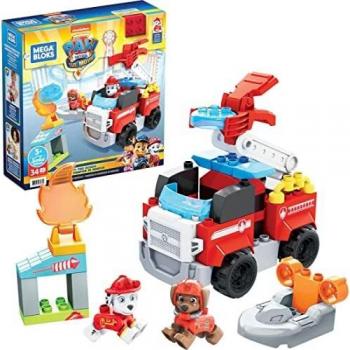 Mega Bloks Paw Patrol The Movie: Marshall’s City Fire Rescue Set