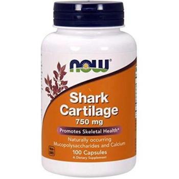 NOW Foods Shark Cartilage 750mg - 100 Capsules