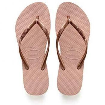 Havaianas Slim Flip Flops - Ballet Rose - UK 3-4 (EU 35/36)