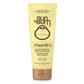 Sun Bum SPF50 Face Lotion 88ml - Original SPF 50 Sun Cream Face Lotion, Moisturizing Daily SPF with Vitamin E, Vegan and Reef Friendly, Broad Spectrum UVA/UVB Protection