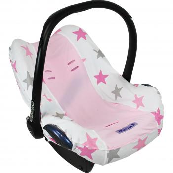 Dooky funda de asiento estrella rosa