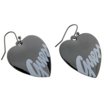 Guess UBE81033 - Pendientes de acero con circonita con cierre de gancho