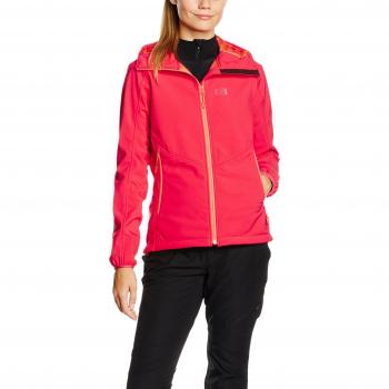 Millet shuksanhl – Abrigo con capucha para mujer, color rojo, tamaño L