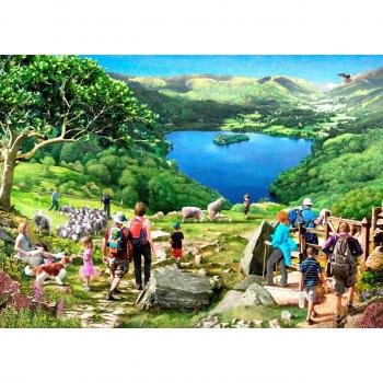 Lake View 1000 Piece Jigsaw Puzzle by The House of Puzzles
