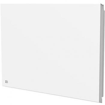 Radiador eléctrico fijo Bestherm Nessa Connect 1000W con WiFi y cerámica de inercia seca horizontal blanco