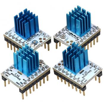 TWP partes 3d impresora MKS tmc2100 StepStick Motor paso a paso conductor módulo con disipador de calor ultra-silencioso de excelente rendimiento para 3d impresora RepRap