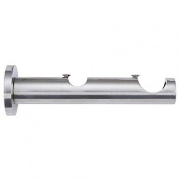 Barras de Cortina - Soporte Cilindro Doble 30-20 Acero INOX
