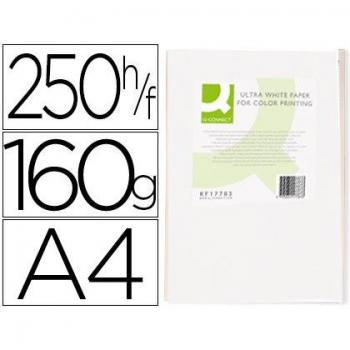 Papel fotocopiadora QConnect Ultra White DIN A4