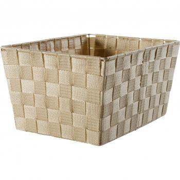 Compactor Cesta rectangular, Colore beige, Tamaño 32 x 23 x 16 cm, RAN5254