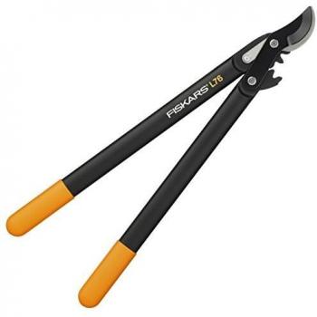 Fiskars Podadera, Cuchilla bypass para madera verde, Ø de corte: 2,8 cm, Longitud: 56 cm, Negro/Naranja, 1001553