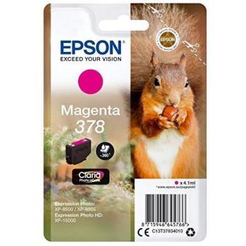 Epson 378 4.1ml 360páginas Magenta cartucho de tinta - Cartucho de tinta para impresoras