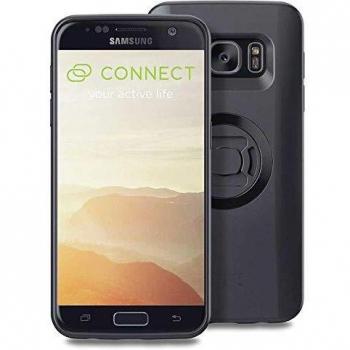 Pack Completo Soporte para Smartphone SP Connect Moto Montaje en Espejo para Samsung Galaxy S7 - Negro