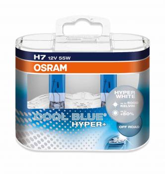 OSRAM 62210CBB-HCB Cool Blue Hyper Lámpara para Faros, Caja Doble