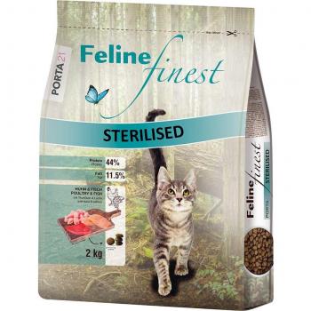 Porta 21 Feline Finest Sterilised with Chicken and Fish - 2 kg